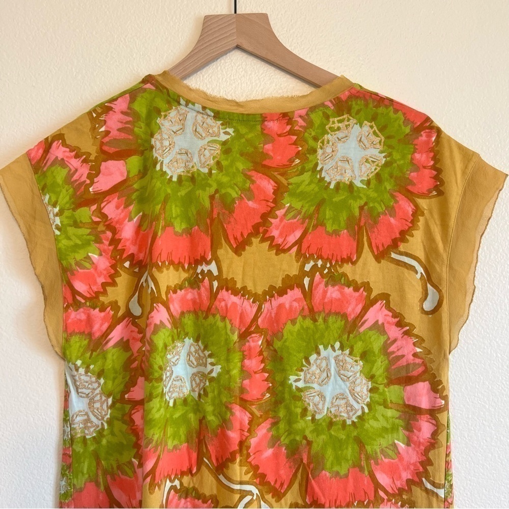 Vintage Tsumori Chisato Multicolor Floral Dress 2 - Picture 6 of 10